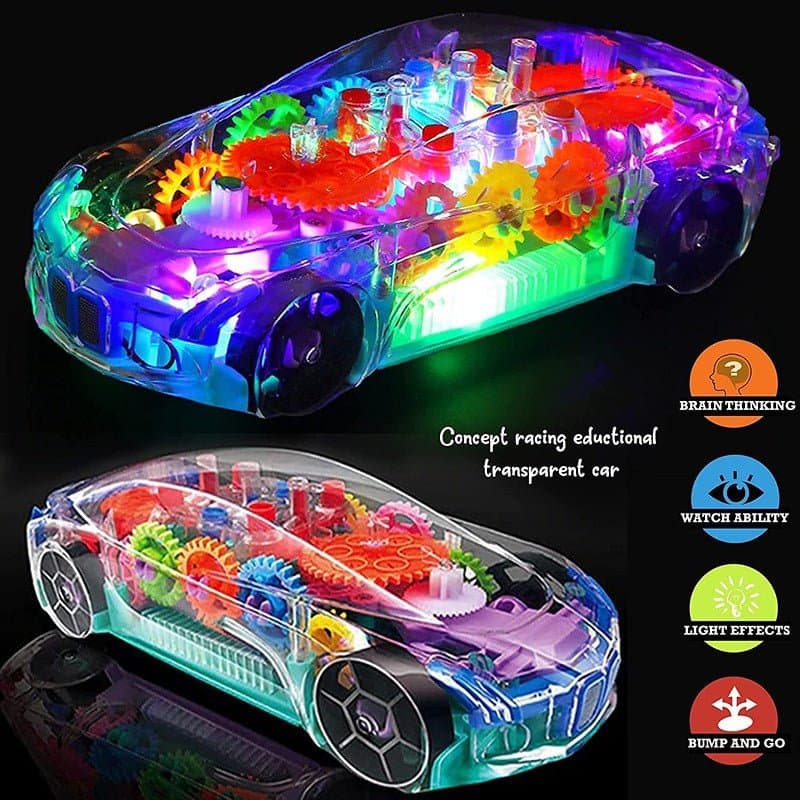 Super City Car Racer Toy For Boys and Girls Pull Push Vehicle Car (Set Of 12Pcs) (Multicolor) thumbnail 2