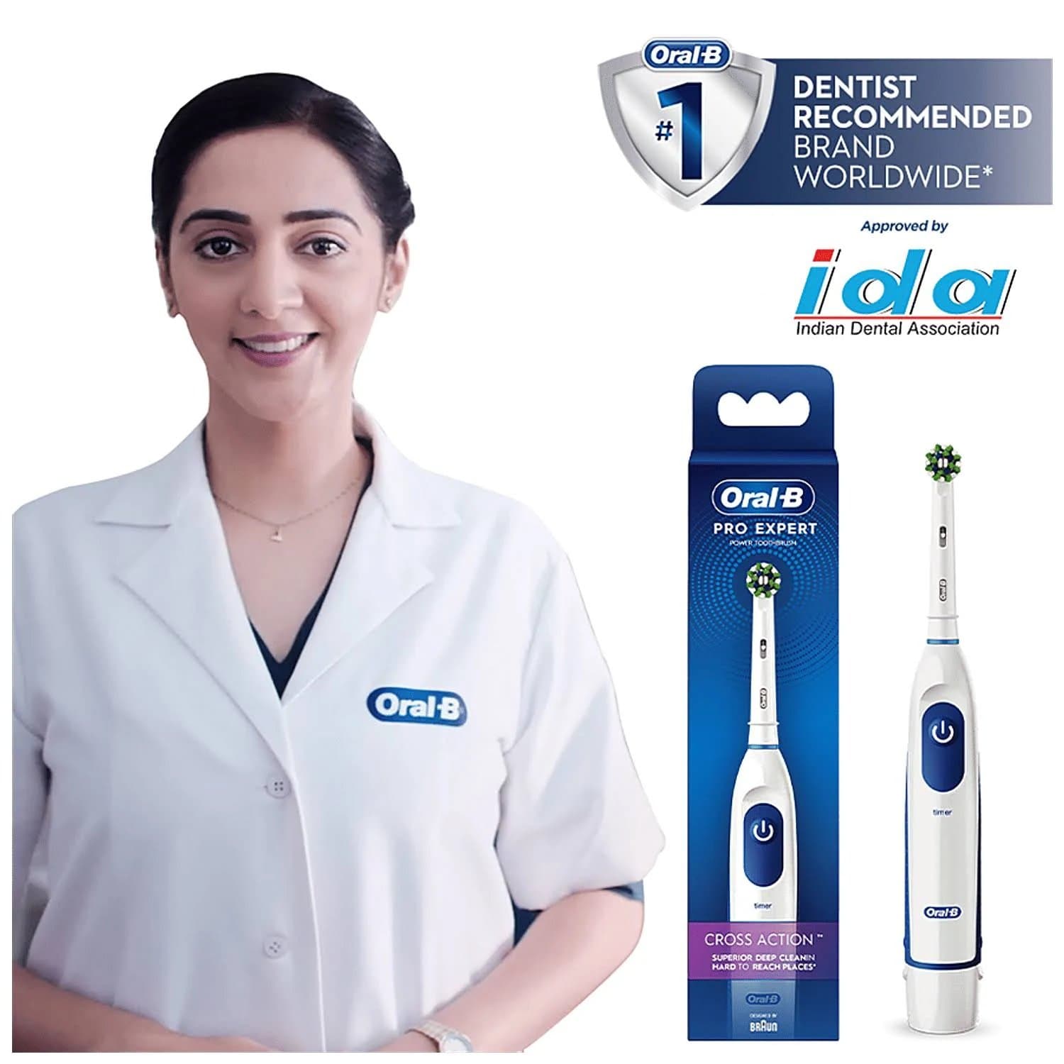 Electric Toothbrush For Adults (1 Pc / Battery Included) thumbnail 2