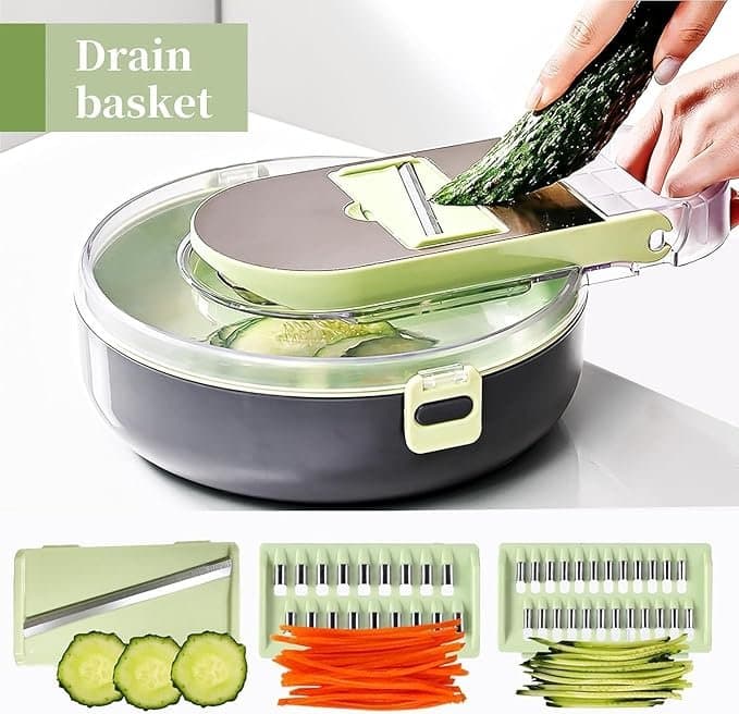 Multifunctional Peeler, Grater for Vegetable Fruit (3 Pcs Set) thumbnail 2