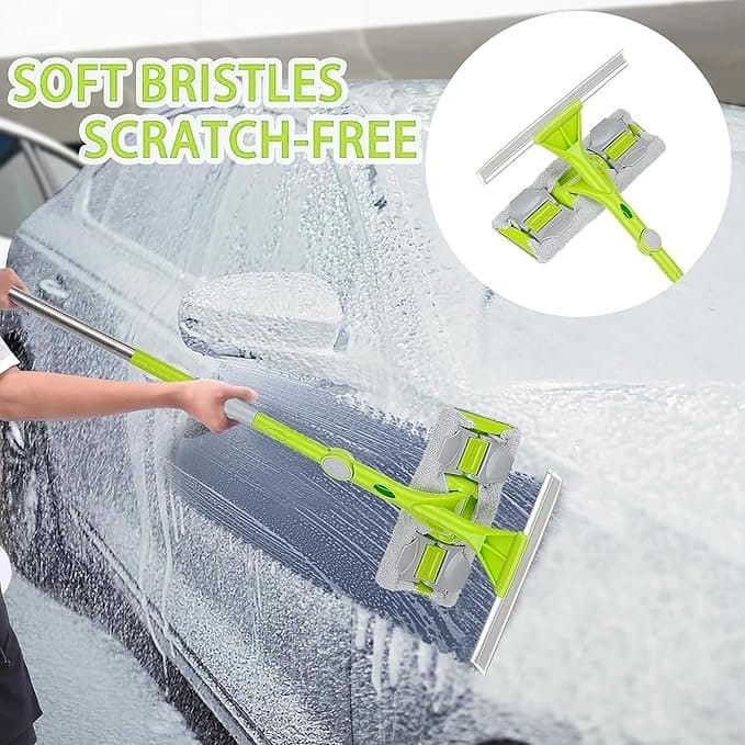 Windshield Clean Car Glass Cleaner Wiper With 1 Extra Microfiber Cloth (1 Pc / 38 Cm Long) thumbnail 2