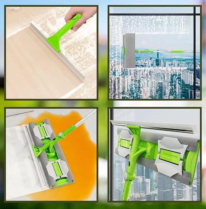 Windshield Clean Car Glass Cleaner Wiper With 1 Extra Microfiber Cloth (1 Pc / 38 Cm Long) thumbnail 3