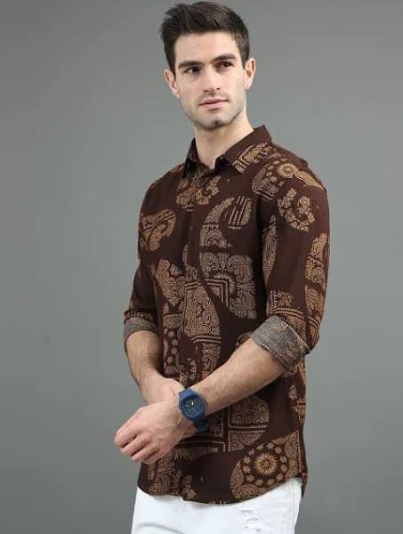 ABSTRACT PRINTED SHIRT thumbnail 2