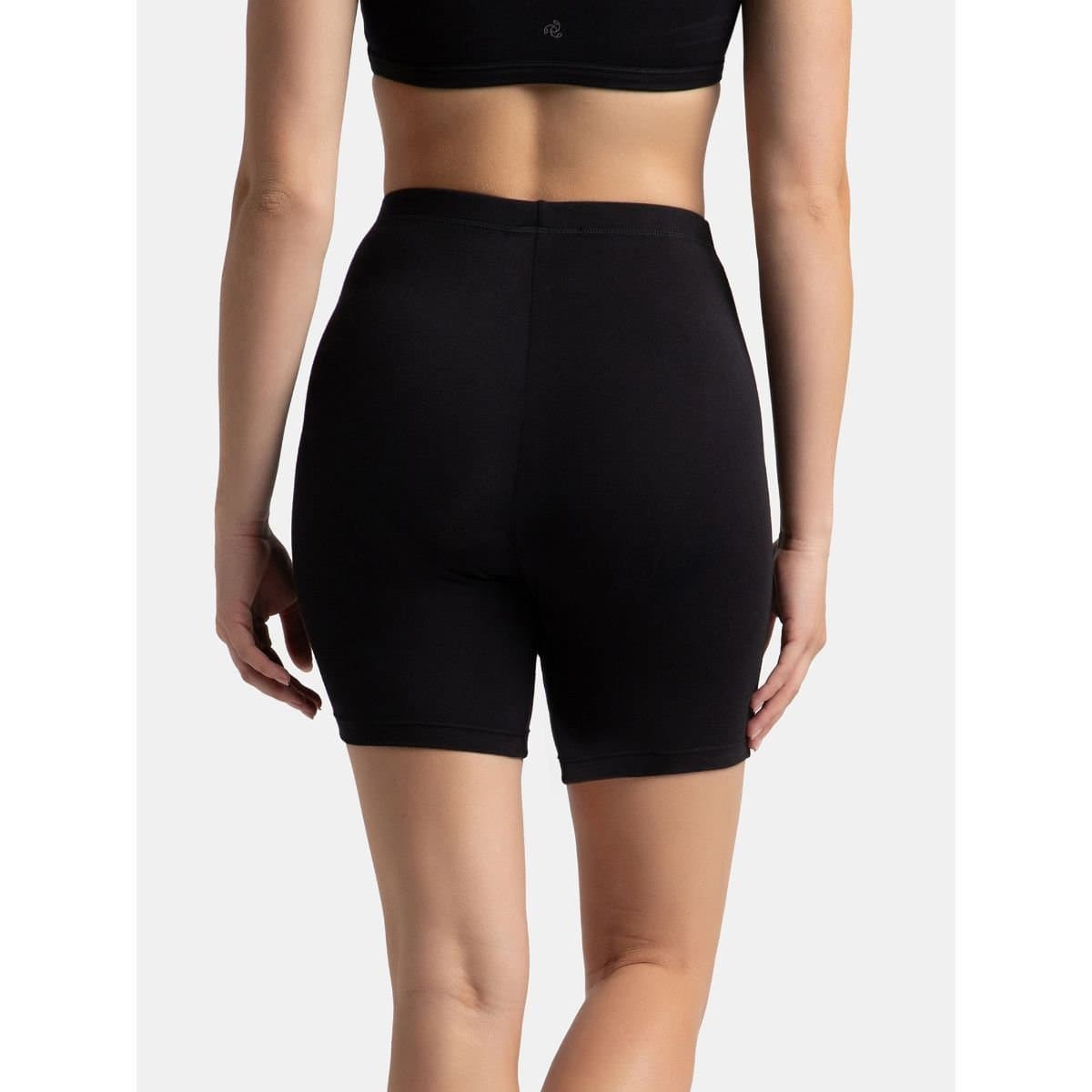 Jockey 1529 Women High Coverage Super Combed Cotton Elastane Shorties thumbnail 3