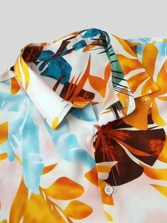 Leriya Fashion Mens Rayon Man Casual Shirt Regular Fit Western thumbnail 2